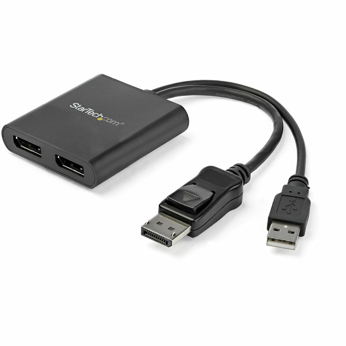 Splitter DisplayPort Startech MSTDP122DP Black 4K Ultra HD_0