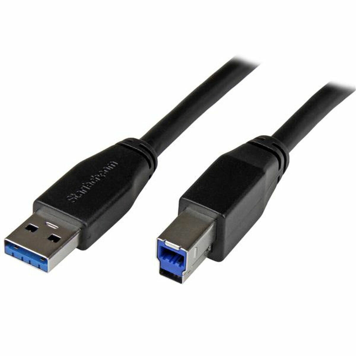 USB A to USB B Cable Startech USB3SAB10M Black_0
