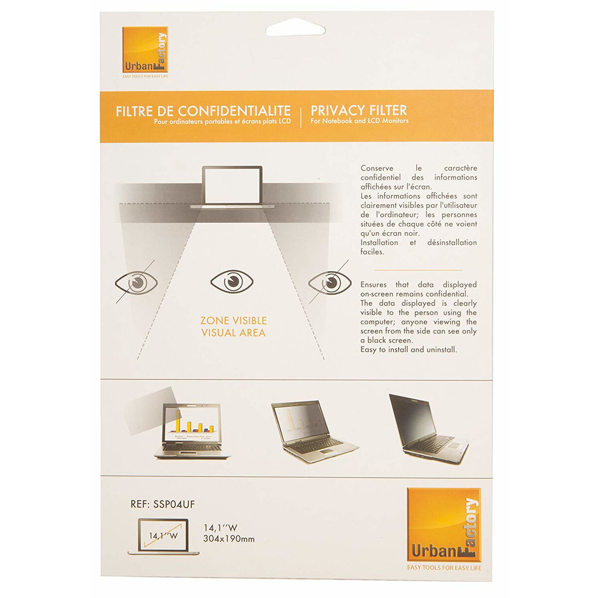 "Screen Protector Urban Factory SSP04UF 14.1"""_4