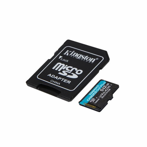 Mikro-SD-hukommelseskort med adapter Kingston SDCG3/512GB Klasse 10 512 GB UHS-I_5