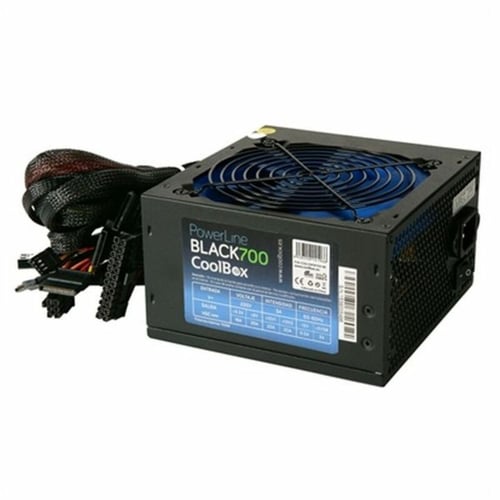 Strømforsyning CoolBox COO-FAPW700-BK ATX 700 W Sort Ø 12 cm x 1_0