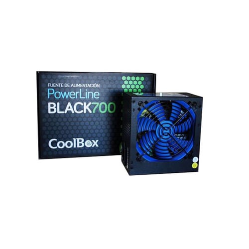 Strømforsyning CoolBox COO-FAPW700-BK ATX 700 W Sort Ø 12 cm x 1_2