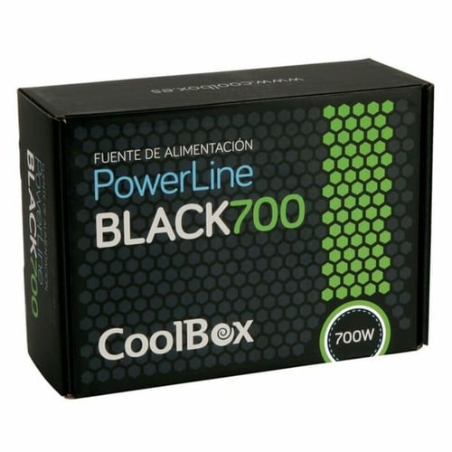 Strømforsyning CoolBox COO-FAPW700-BK ATX 700 W Sort Ø 12 cm x 1_4