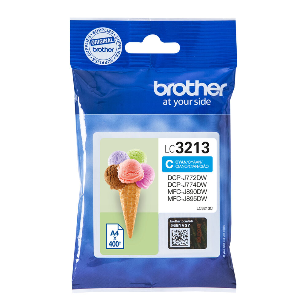 Original Ink Cartridge Brother LC3213C Cyan_0