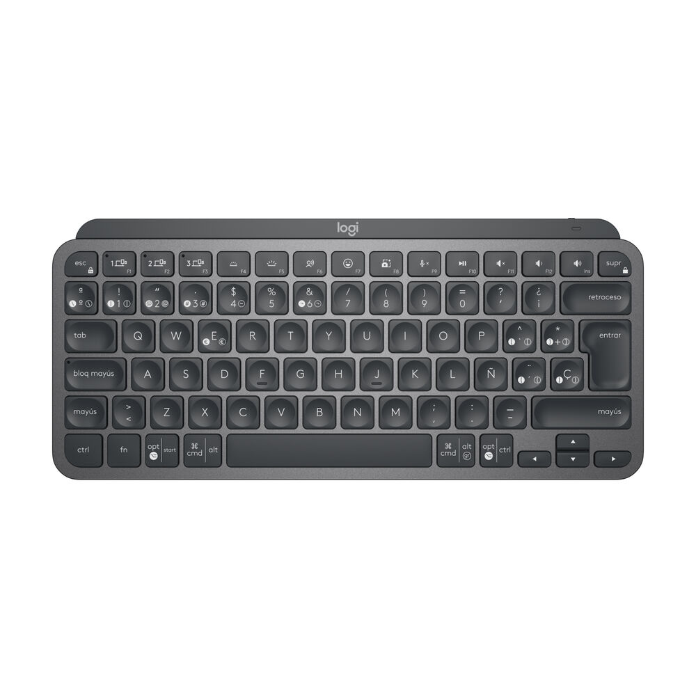 "Wireless Keyboard Logitech MX Keys Mini for business Spanish Qwerty"_0