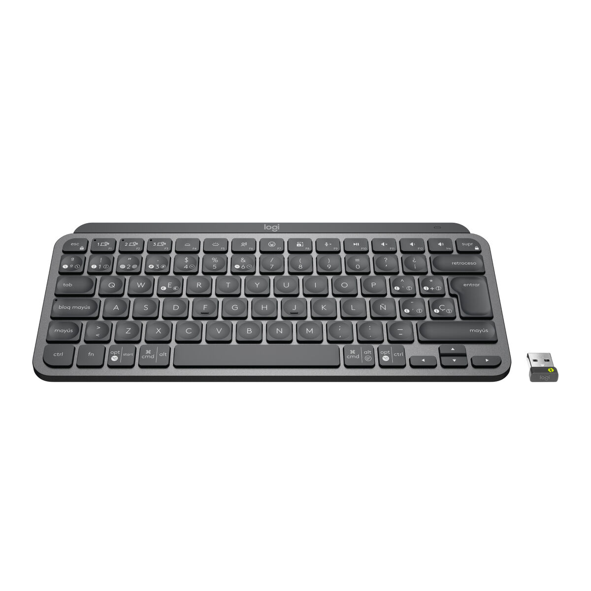 "Wireless Keyboard Logitech MX Keys Mini for business Spanish Qwerty"_2