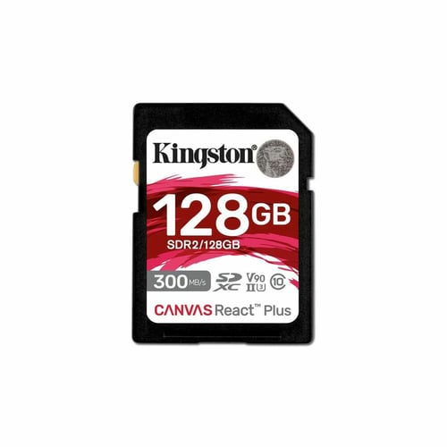 "Mikro-SD-hukommelseskort med adapter Kingston SDR2/128GB 128 GB 8K Ultra HD SDXC UHS-II"_0
