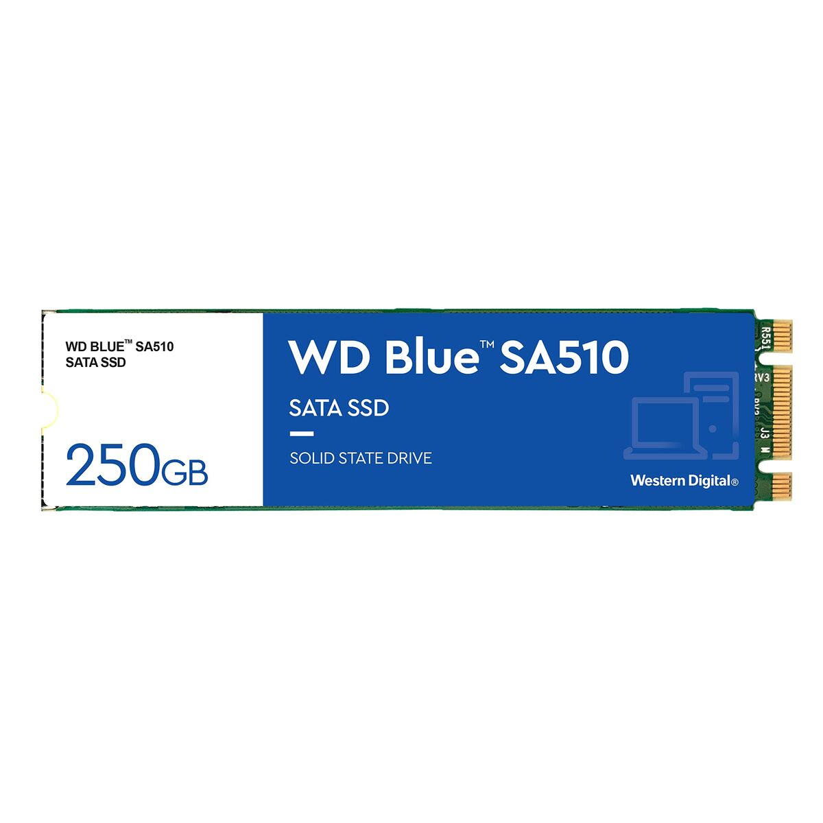 "Hard Drive Western Digital WDS250G3B0B 250 GB SSD"_0