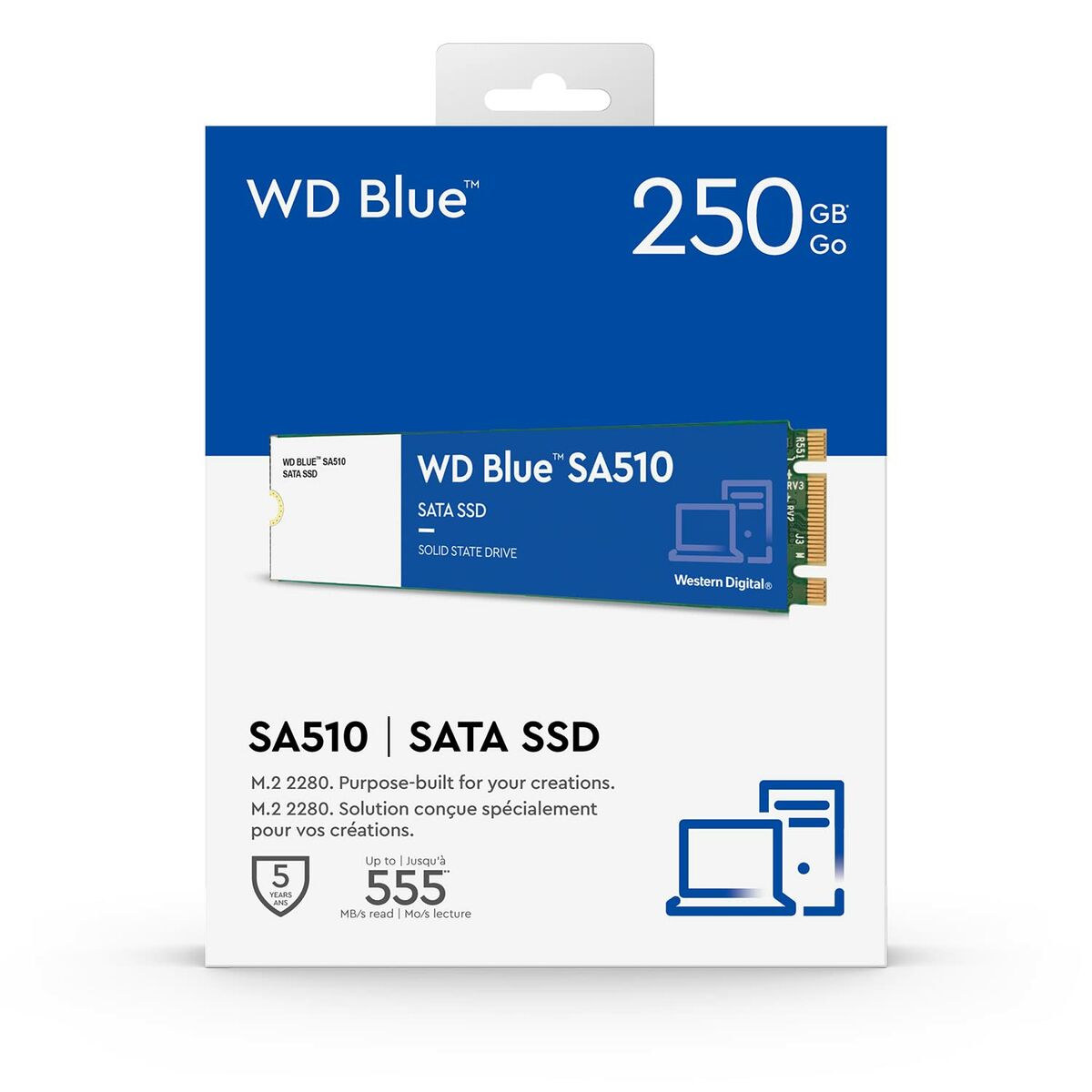 "Hard Drive Western Digital WDS250G3B0B 250 GB SSD"_1