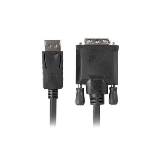 DisplayPort-kabel Lanberg CA-DPDV-10CU-0018-BK Sort - picture