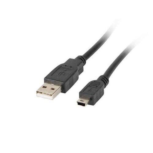 USB 2.0 A til mini USB B-kabel Lanberg CA-USBK-11CC-0018-BK 1,8 m Sort_0