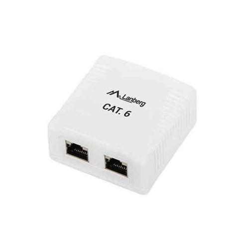 "Kategori 6 FTP RJ45 stik Lanberg OS6-0002-W" - picture