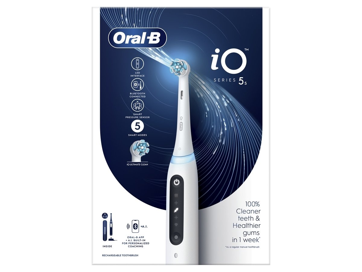 Oral B - iO5s Quite White Electric Toothbrush_0