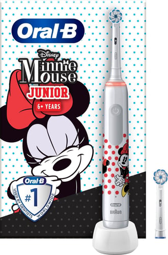 Oral-B - Pro 3 Junior Minnie Sensitive - Elektrisk tandborste | Pluus.se