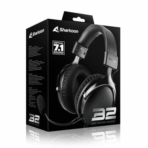 Gaming headset med mikrofon Sharkoon B2 - picture
