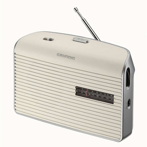 "Transistorradio Grundig AM/FM Hvid"_0