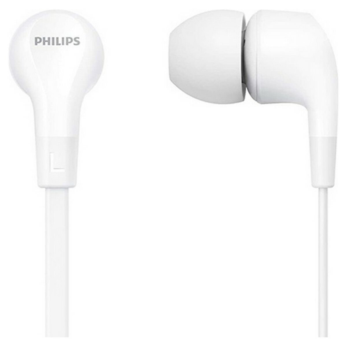 "Headphones Philips White Silicone"_0