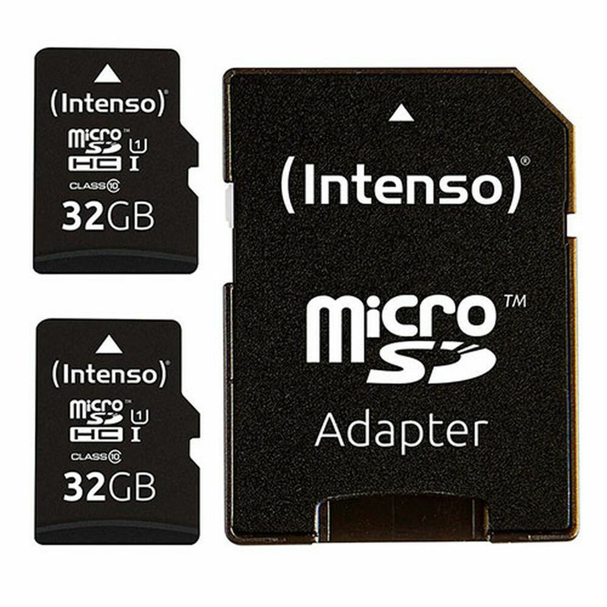 "Micro SD Memory Card with Adaptor INTENSO 32 GB x 2"_0