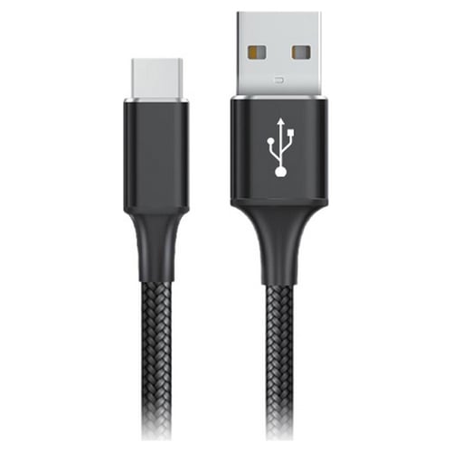 USB A til USB C-kabel Goms Sort 1 m - picture