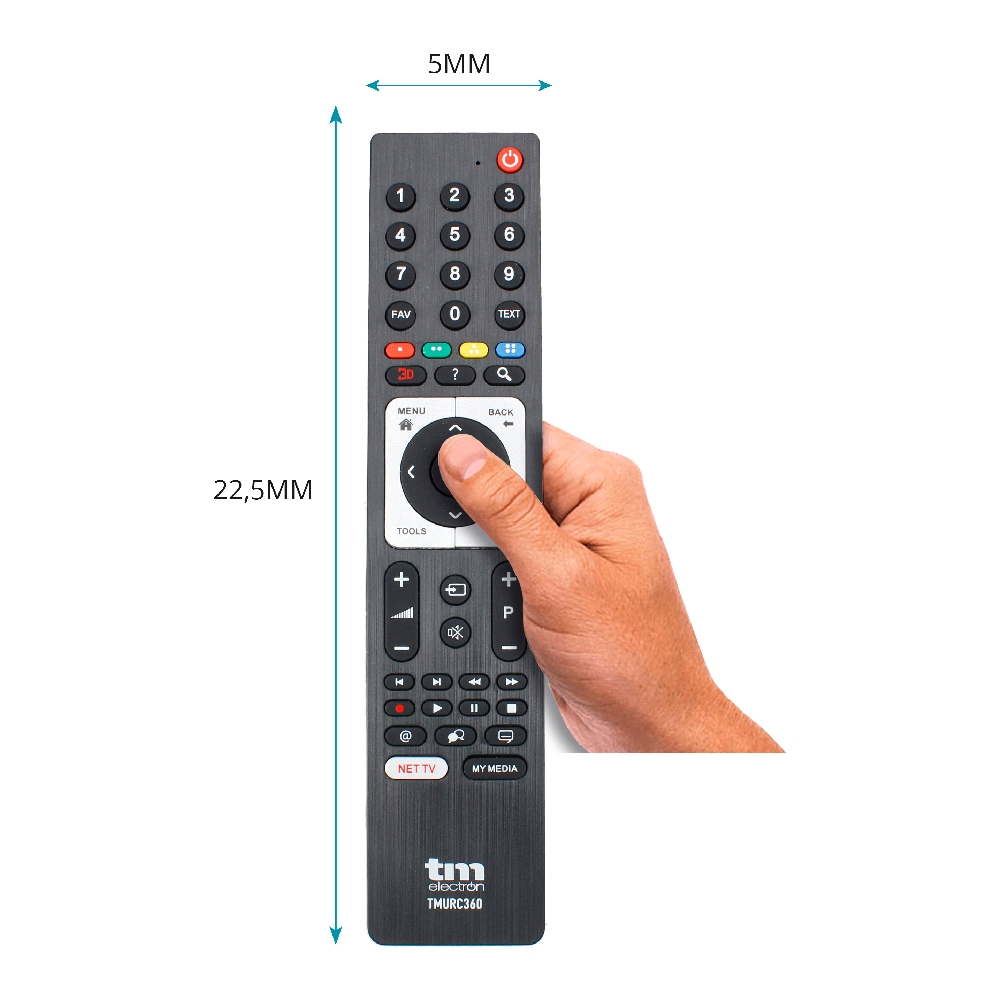 Universal Remote Control TM Electron Black_14