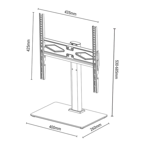 "TV-holder TM Electron 30 Kg 32""-50"""_2