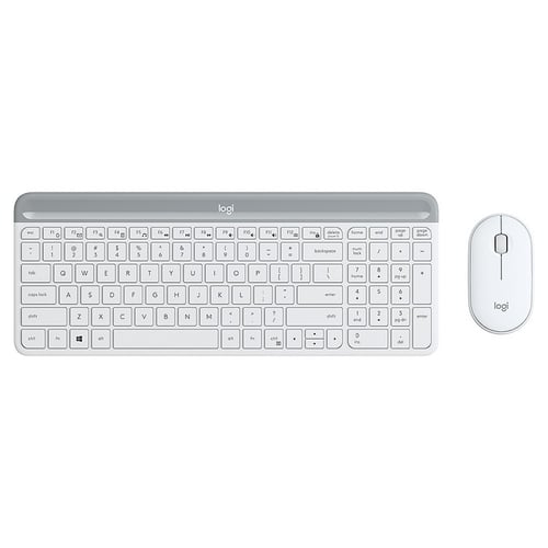 "Mus og tastatur Logitech  MK470 Hvid QWERTY" - picture
