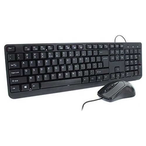 "Tastatur og mus ML309415 Sort AZERTY" - picture