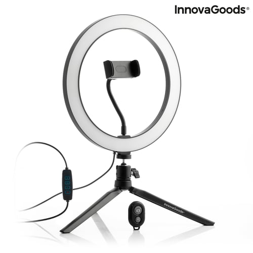 Selfie Ring Light med stativ og fjernbetjening Youaro InnovaGoods V0103280_10