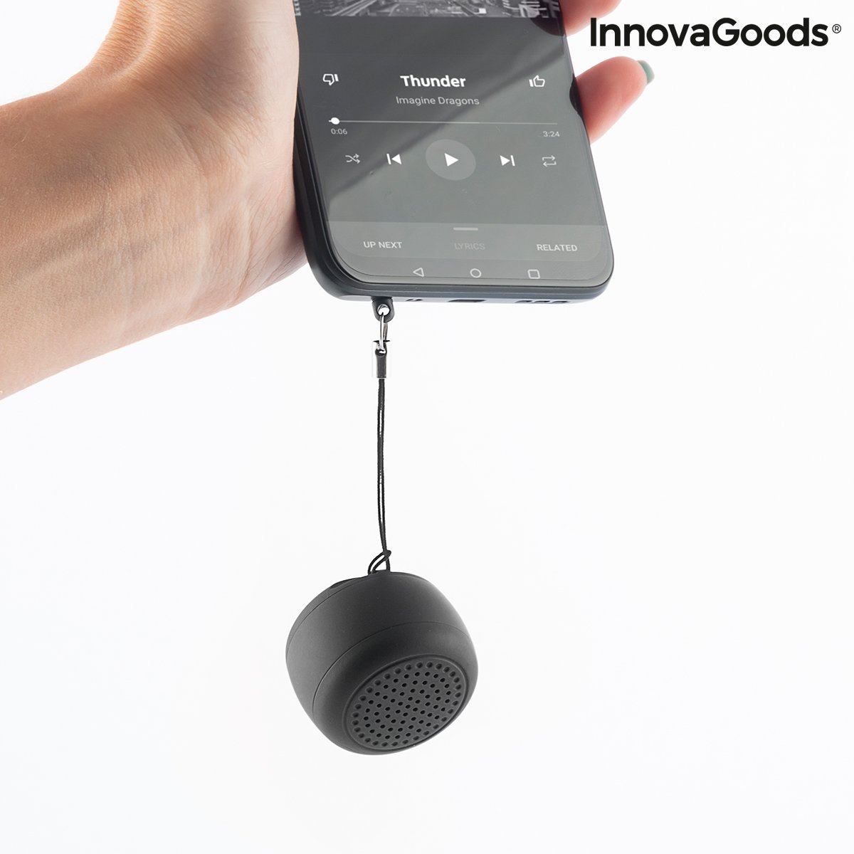 Rechargeable Portable Wireless Mini Speaker Miund InnovaGoods_19