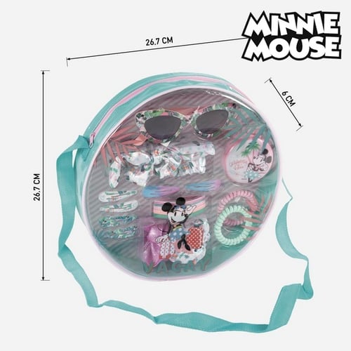 Toilettaske med Tilbehør Minnie Mouse (19 pcs)_14