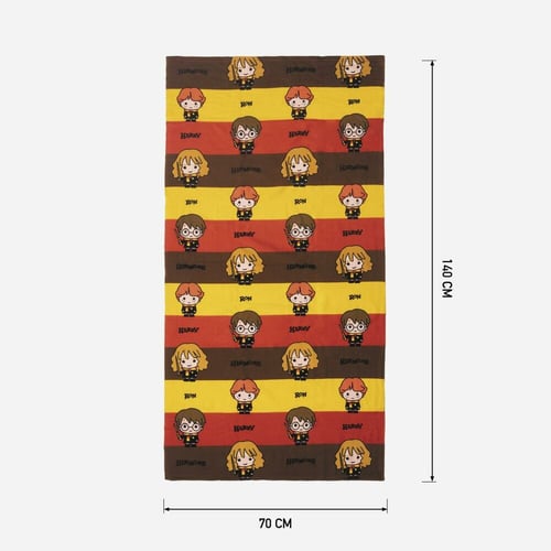 Strandhåndklæde Harry Potter Multifarvet (70 x 140 cm)_2