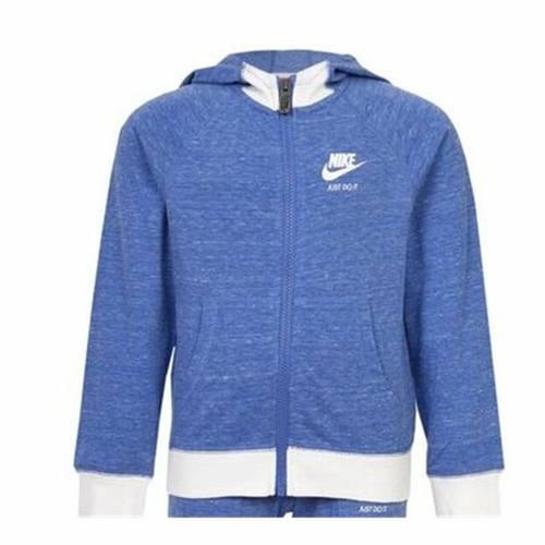 Sweatshirt til Børn Nike 842-B9A Blå_0