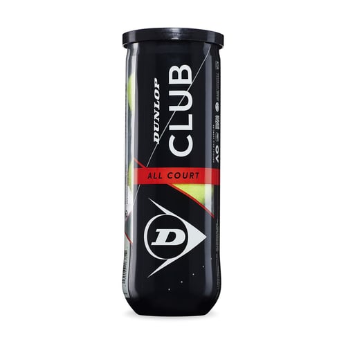 "Tennisbolde D TB CLUB AC 3 PET Dunlop 601334 3 Dele (Naturgummi)"_2