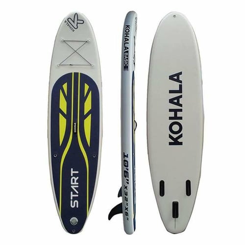 "Oppustelige Paddle Surf Board med tilbehør Kohala Start  Hvid 15 PSI (320 x 81 x 15 cm)"_2