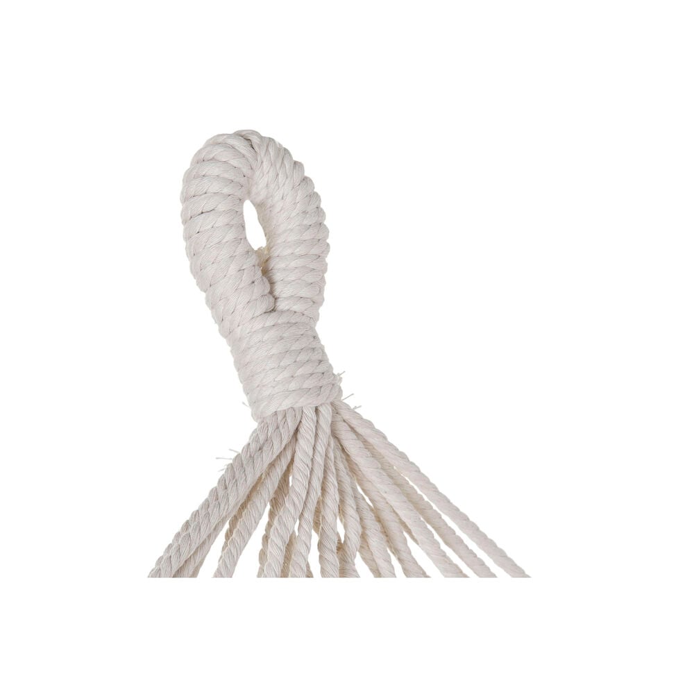 "Hammock DKD Home Decor Ocre Polyester Cotton Pinewood Fringe (255 x 80 x 28 cm)"_3