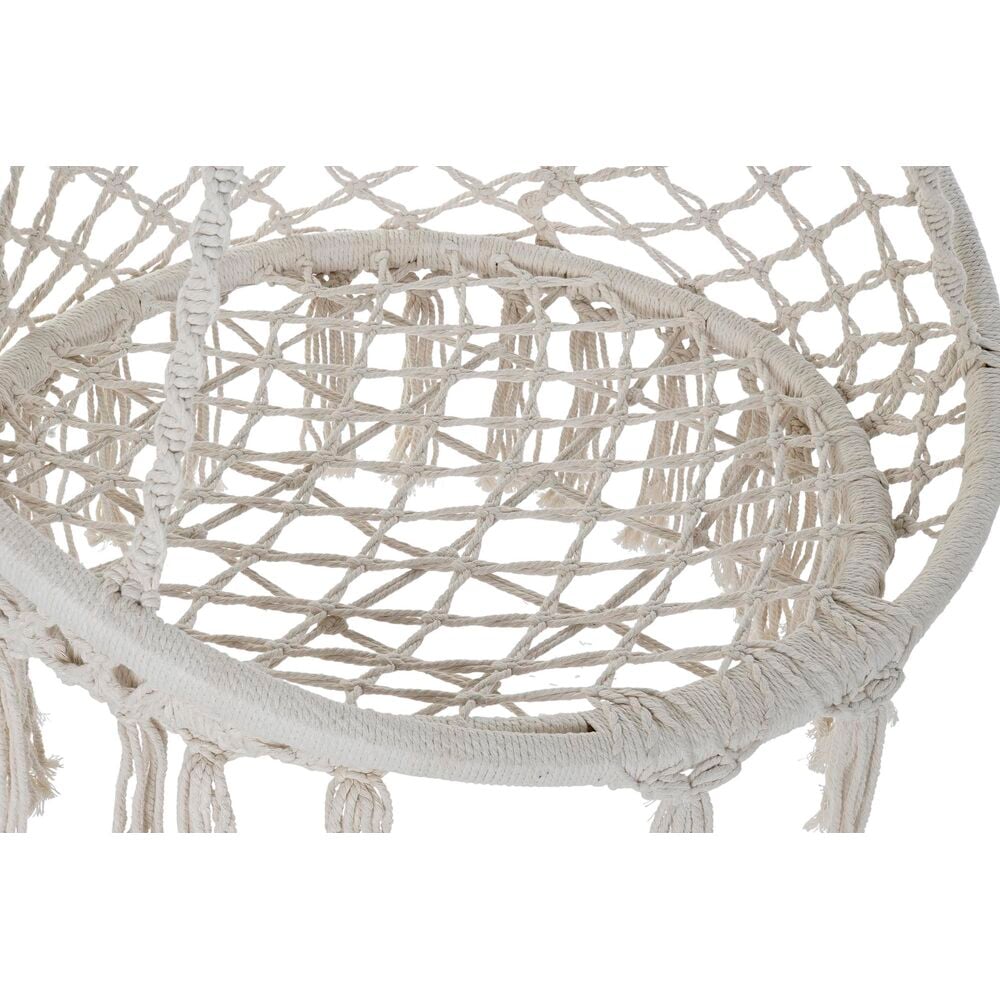 "Hammock DKD Home Decor Beige Polyester Cotton Steel (80 x 63 x 120 cm)"_4