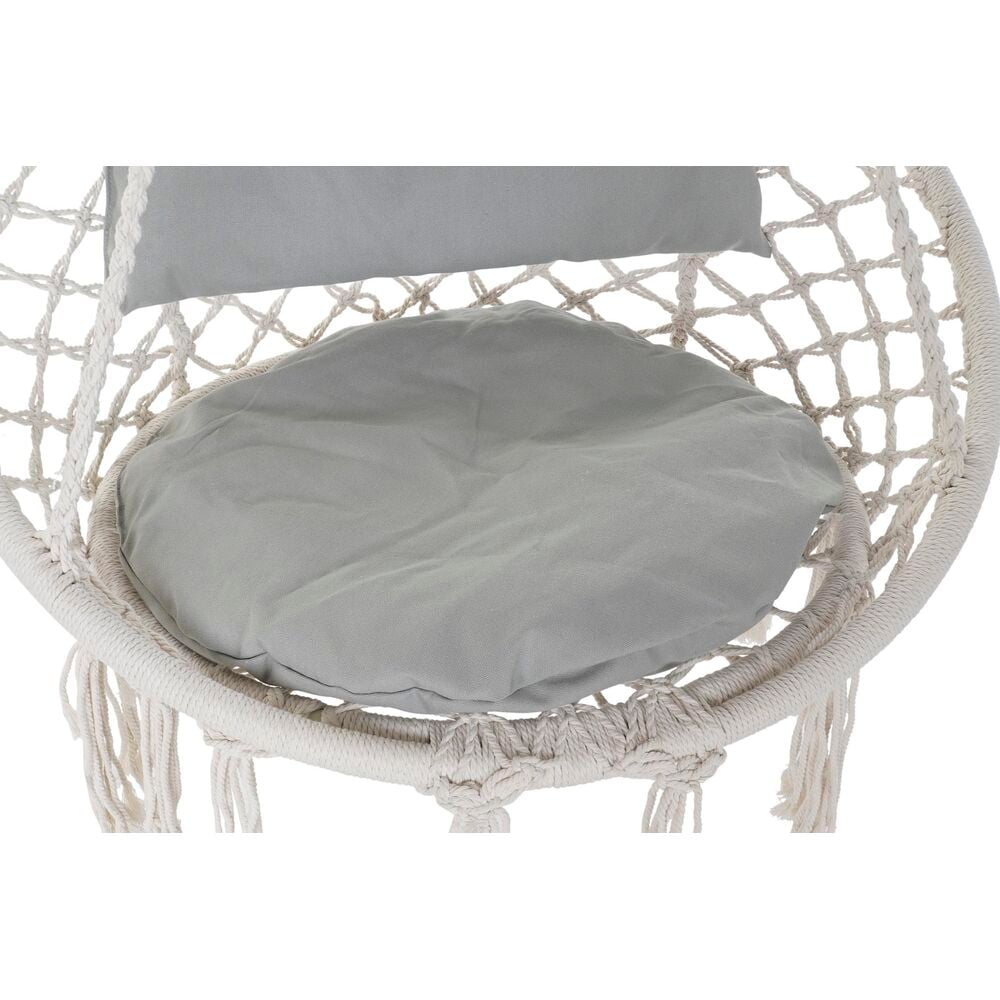 "Hammock DKD Home Decor Beige Polyester Cotton Bamboo (82 x 62 x 123 cm)"_3