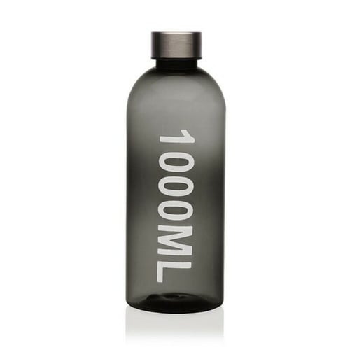 Flaske Grå Stål polystyren (1000 ml) - picture