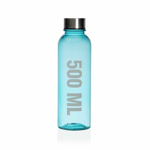 Vandflaske Blå 500 ml Stål polystyren_0