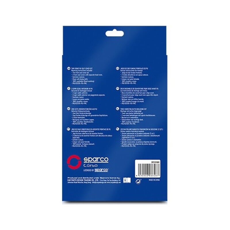 "Car Seat Covers Sparco S-Line Universal (6 Pieces)"_8