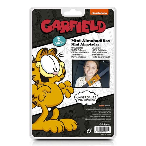 "Puder til sikkerhedssele GAR101 Orange Garfield"_2