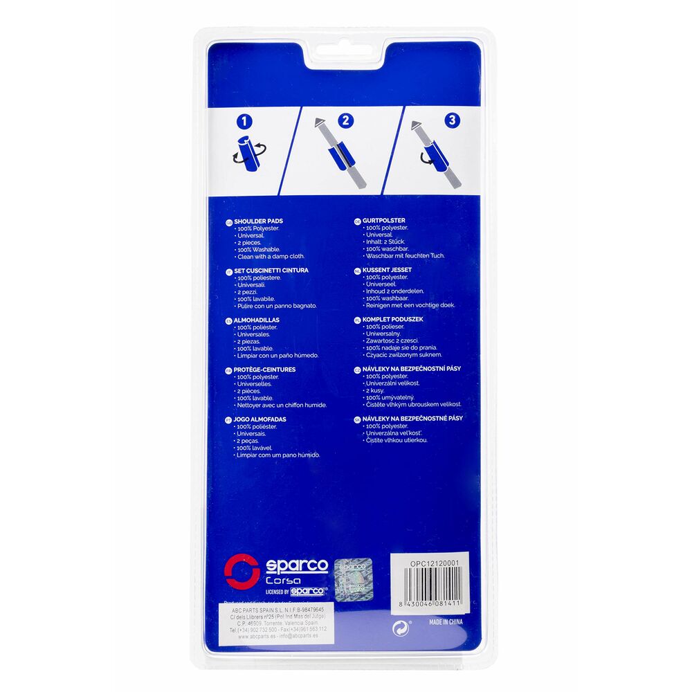 "Seat Belt Pads OPC12120001 Black"_3