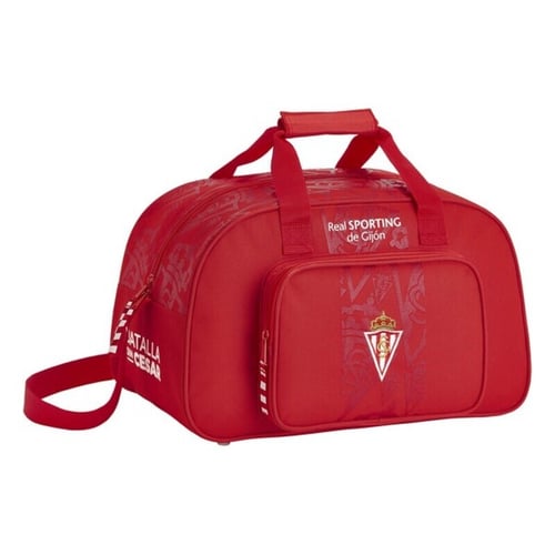 Sportstaske Real Sporting de Gijón Rød (40 x 24 x 23 cm)_0