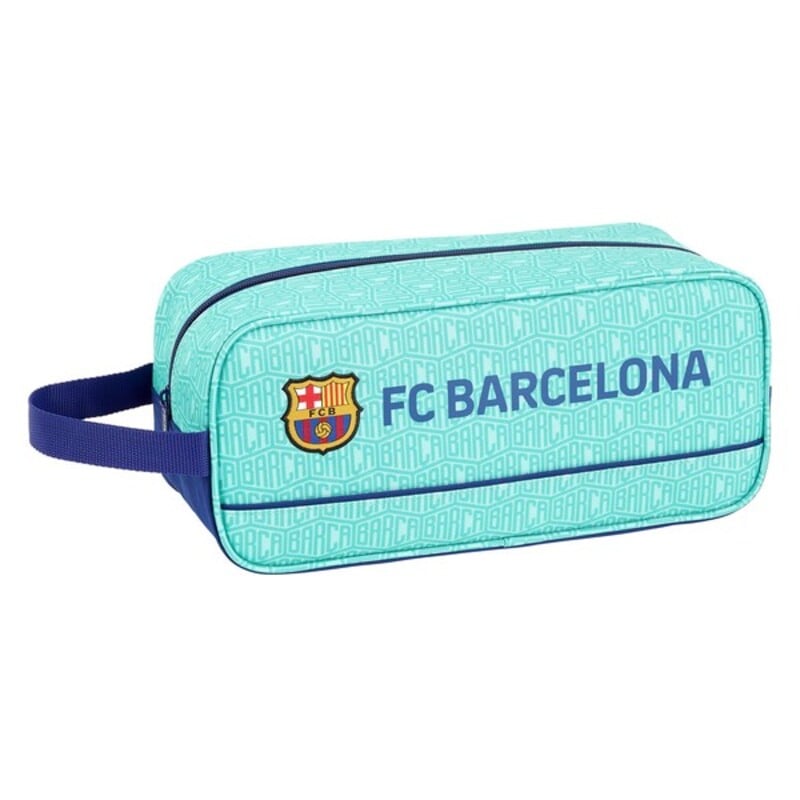 Travel shoe bag F.C. Barcelona Turquoise Blue (34 x 15 x 14 cm)_3