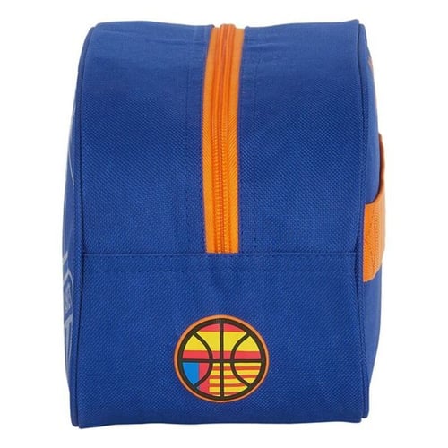 Skoletoilettaske Valencia Basket Blå Orange_5