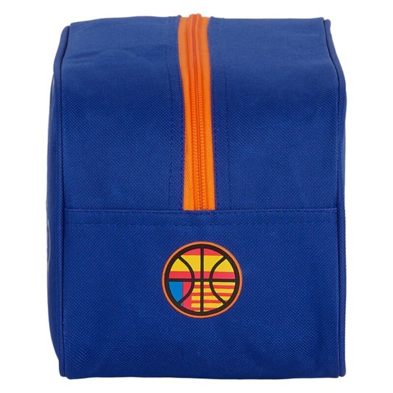 Travel Slipper Holder Valencia Basket Blue Orange (29 x 15 x 14 cm)_13