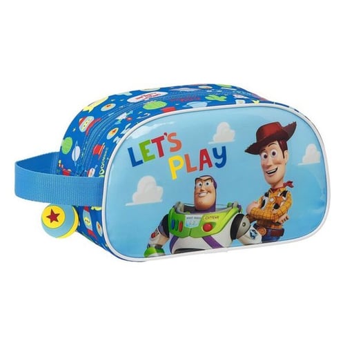 Skoletoilettaske Toy Story Let's Play Blå - picture