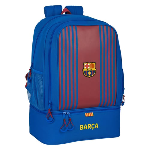 Sportstaske med skoholder F.C. Barcelona Rødbrun Marineblå_0