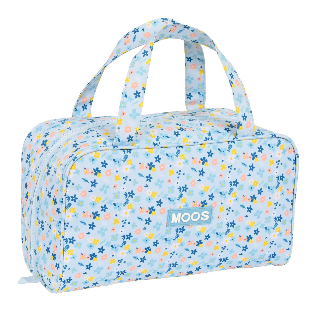 "School Toilet Bag Moos Lovely Light Blue (31 x 14 x 19 cm)"_11