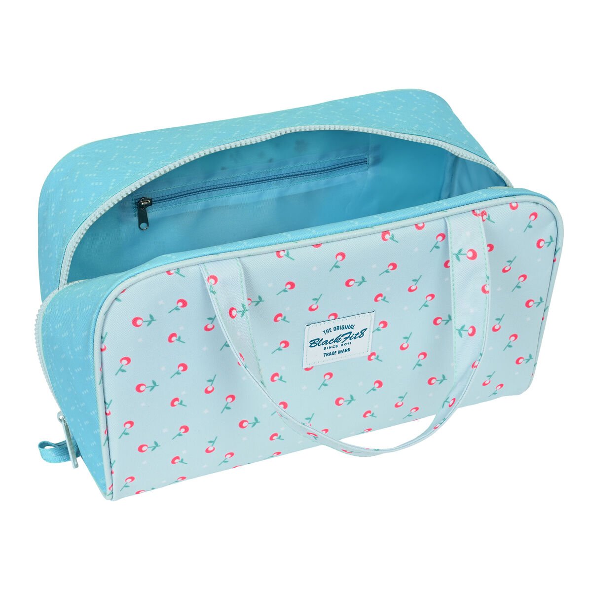 "School Toilet Bag BlackFit8 Keep Growing Light Blue (31 x 14 x 19 cm)"_5